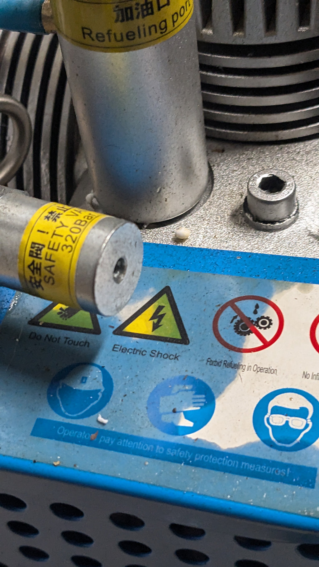 TUXING DRIVING AIR COMPRESSOR HIHG PRESSURE 100I/MIN 4500PSI TX-100