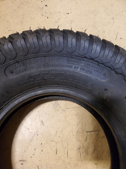 CARLISLE MULTI TRAC C/S 93A4 BSW  24 9.5 12 106R 4PLY LAWN TIRE 574338