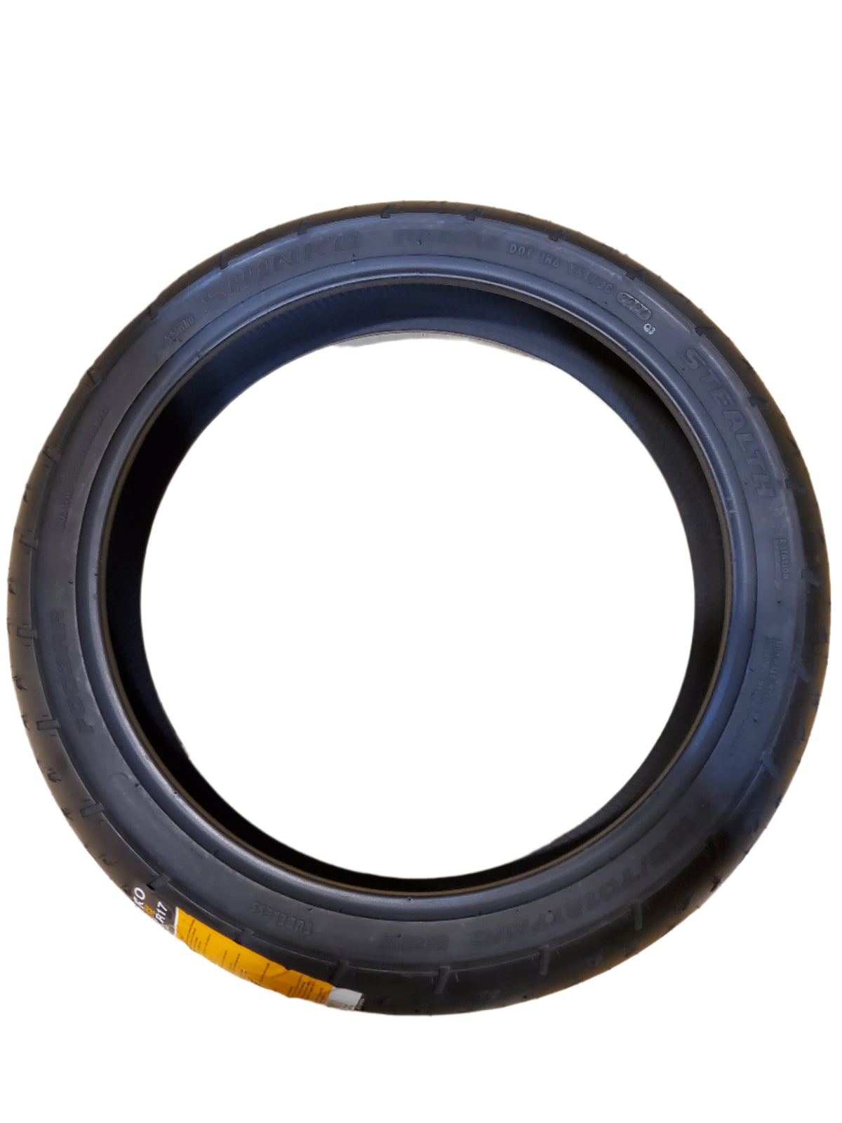 SHINKO 003 STEALTH BSW 120 70 17 58W FRONT MOTORCYCLE TIRE 874001