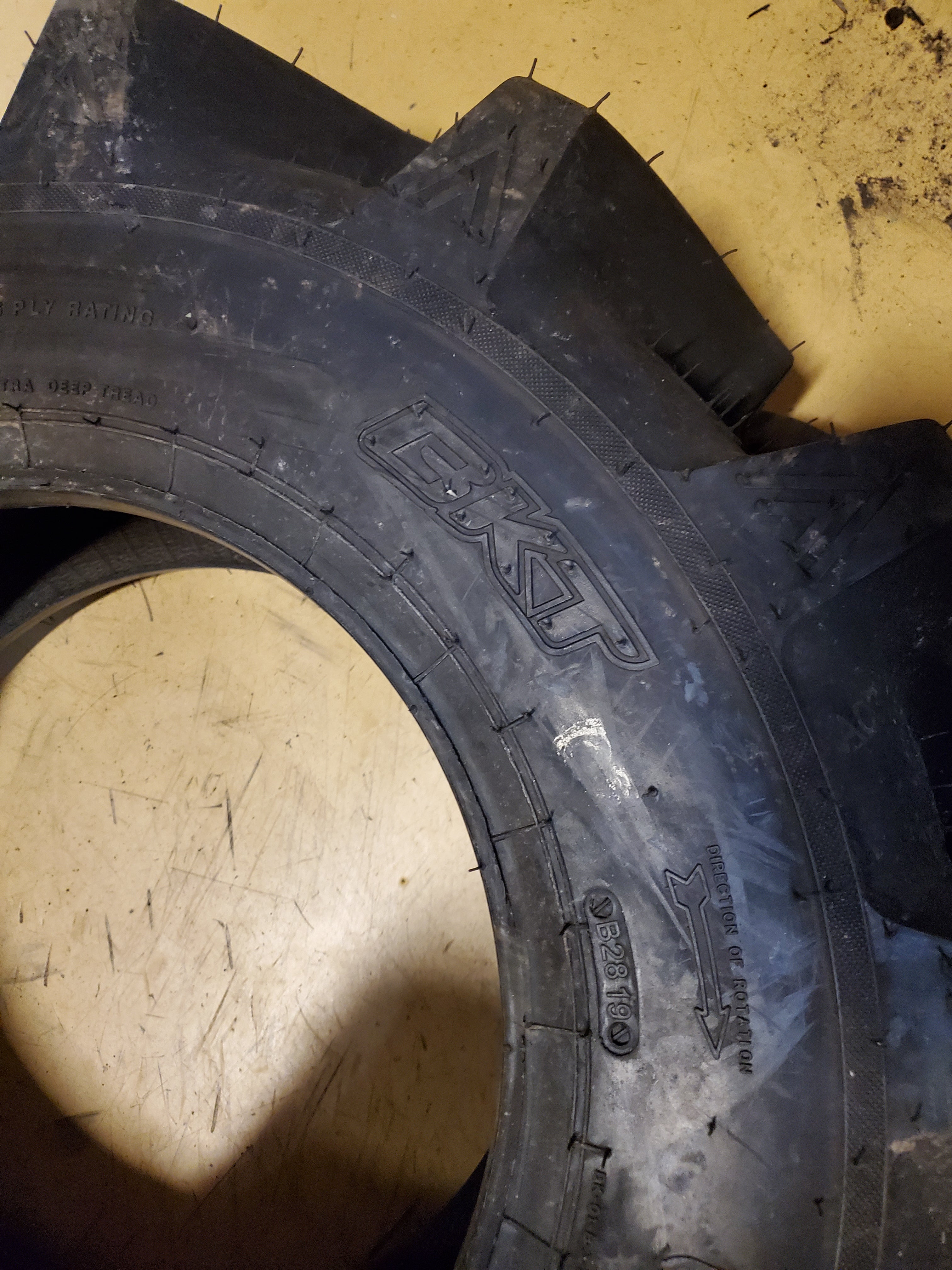 NOS BKT AT-171 BSW AT 30 9 14 6PLY ATV/UTV TIRE 94056873