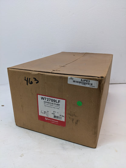 BELL AND GOSSET SERIES 60 PUMP W72709LF AB 1/4 HP B604S 1-1/4 X 5-1/4 5JPE3