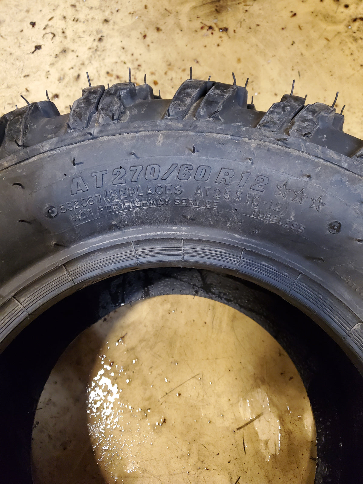 ITP HOLESHOT ATR BSW AT 25 10 12 ATV/UTV TIRE ‎532067