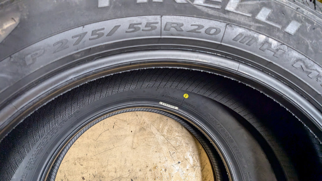 4 PIRELLI SCORPION STR BSW P 275 55 20 111H ALL SEASON TIRE 1555300