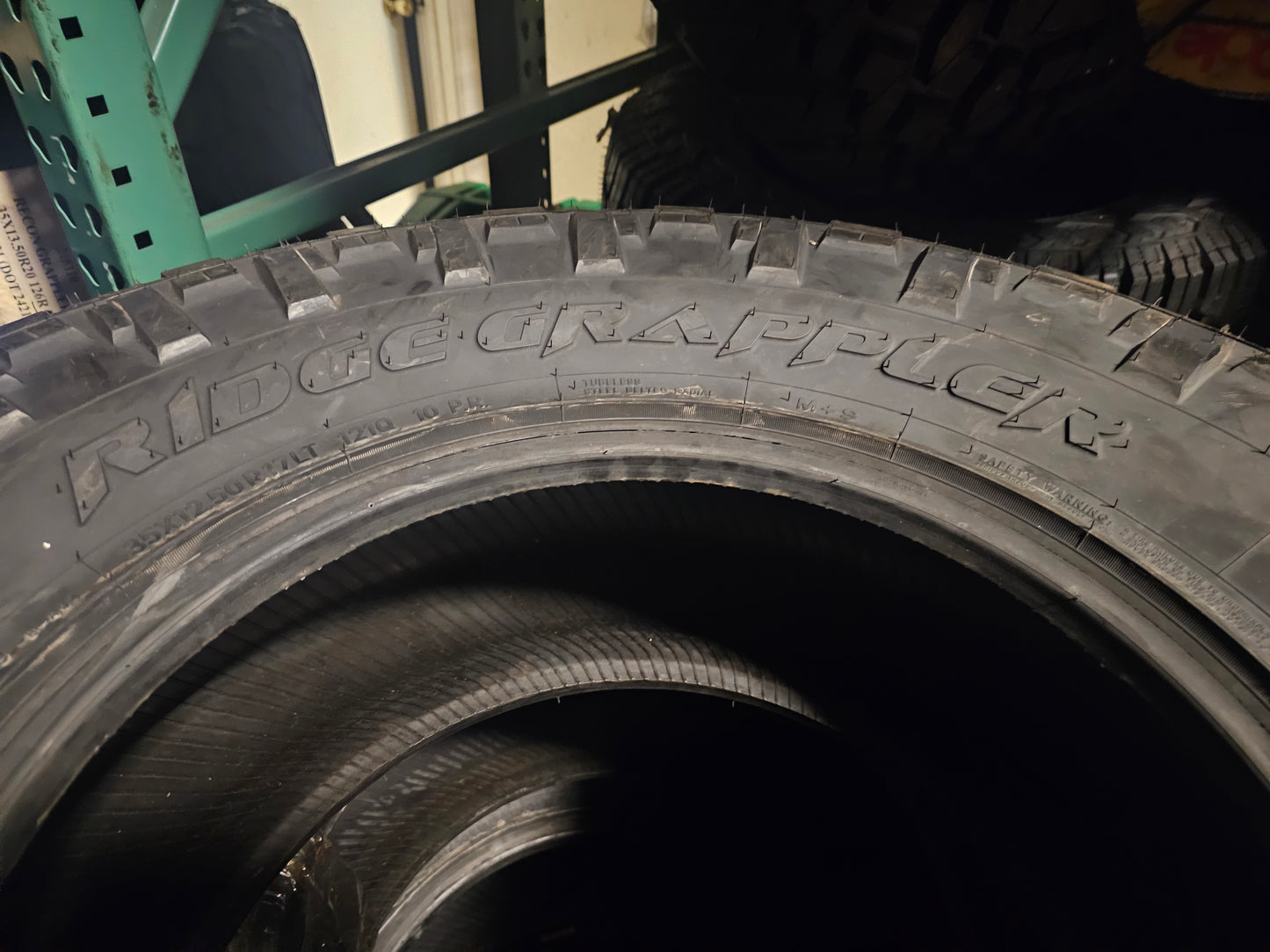 2  NITTO RIDGE GRAPPLER 35 12.5 17 121Q LRE 10PLY ALL TERRAIN  TIRES 217020