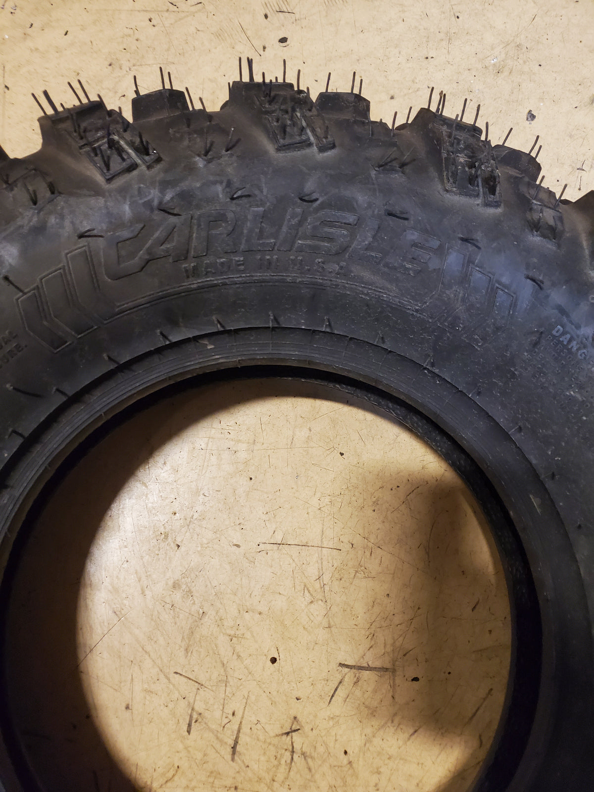 NOS CARLISLE TRAIL PRO BSW 25 8 12 78D 4PLY ATV/UTV TIRE 6P0165