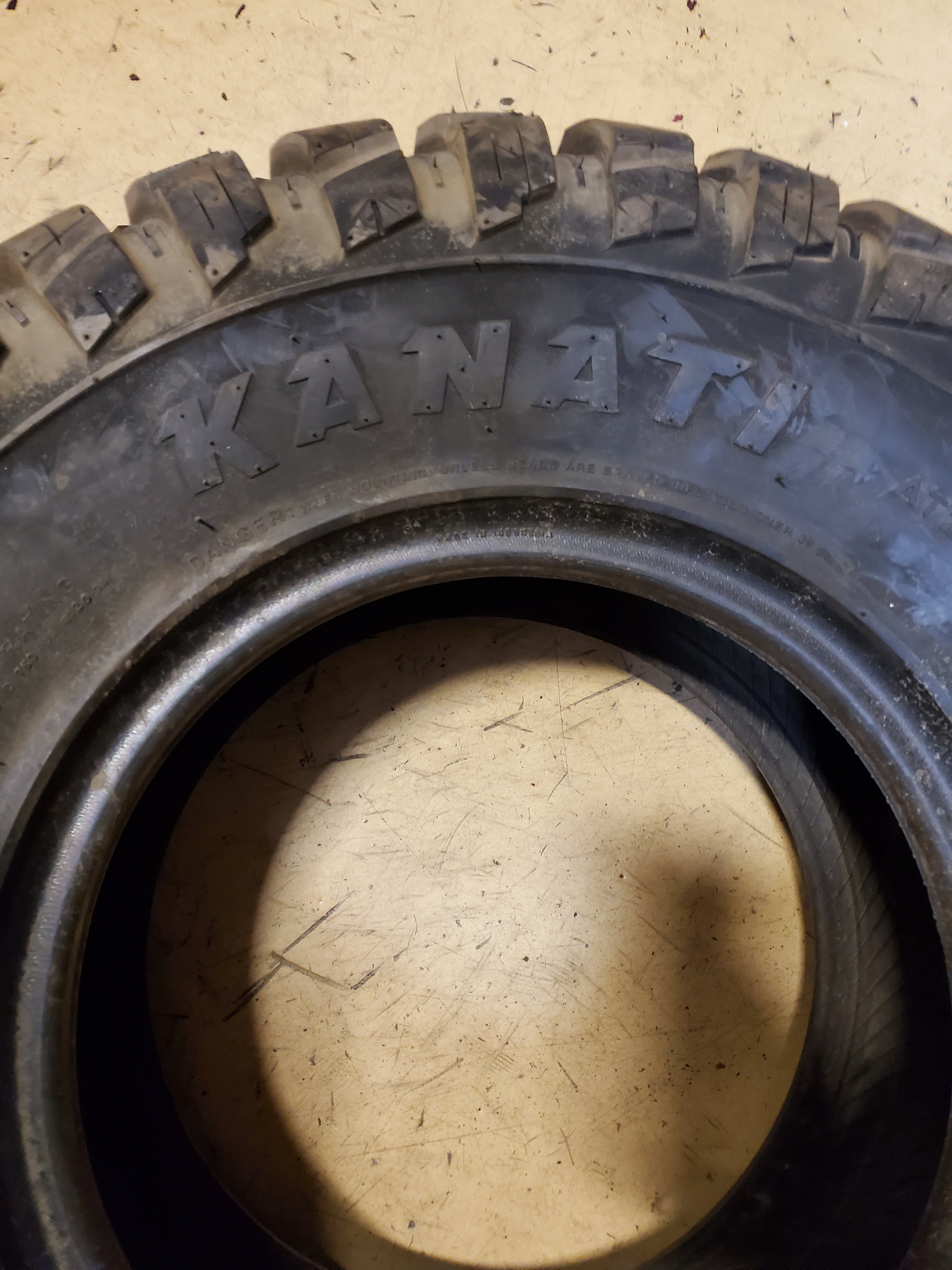 KANATI MONGREL BSW AT 27 9 12 10PLY ATV/UTV TIRE AM122709MG