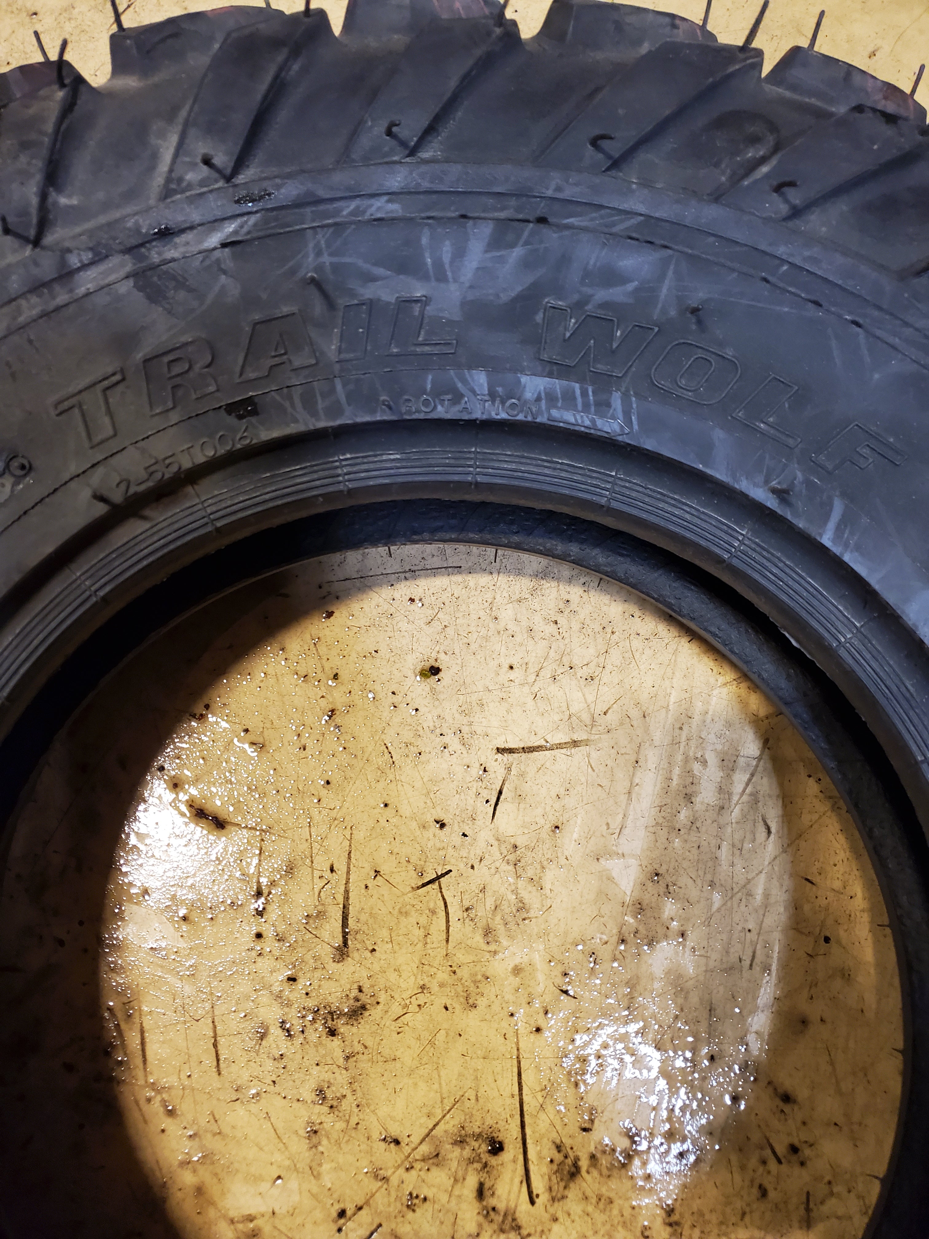 NOS CARLISLE TRAIL WOLF BSW 25 8 12 61K ATV/UTV TIRE 537062
