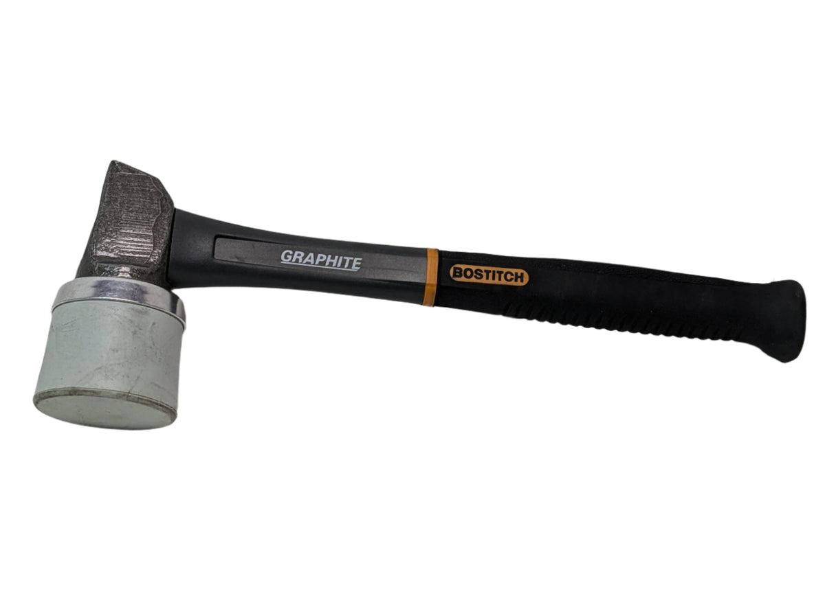 BOSTITCH 45 OZ. RUBBER HEAD MALLET 14.8 IN. L X 4.2 IN. DIA. FOR HARDWOOD FLOORING