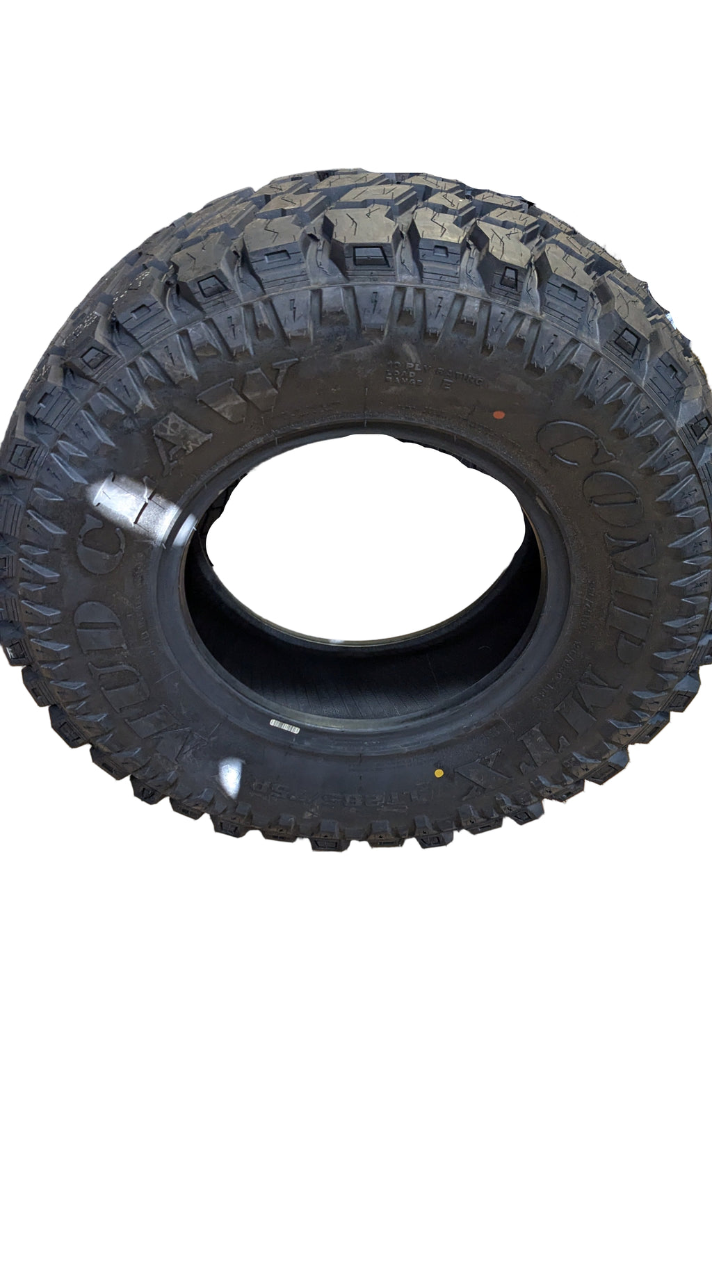 MUD CLAW COMP MTX BSW LT 285 75 16 126/123Q 10 PLY MUD  TIRE MTX67