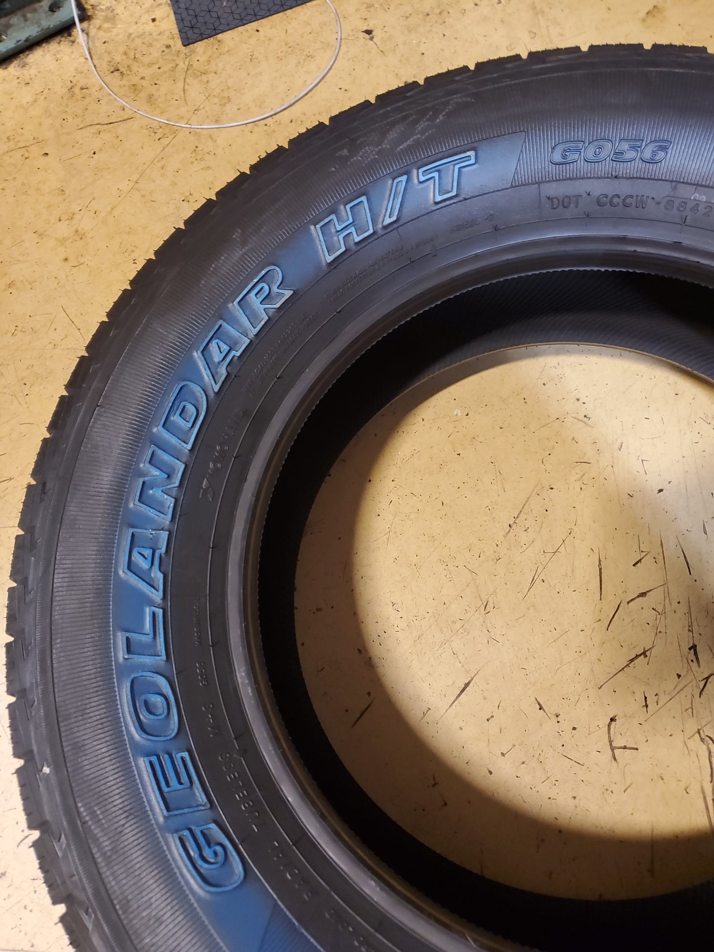 YOKOHAMA GEOLANDAR H/T G056 OWL P 255 65 17 108T HIGHWAY TIRE 110105613