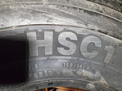 NOS CONTINENTAL CONTI HSC1 BSW LT 12 22.5 150/147K 16PLY COMMERCIAL TIRE 5652440000