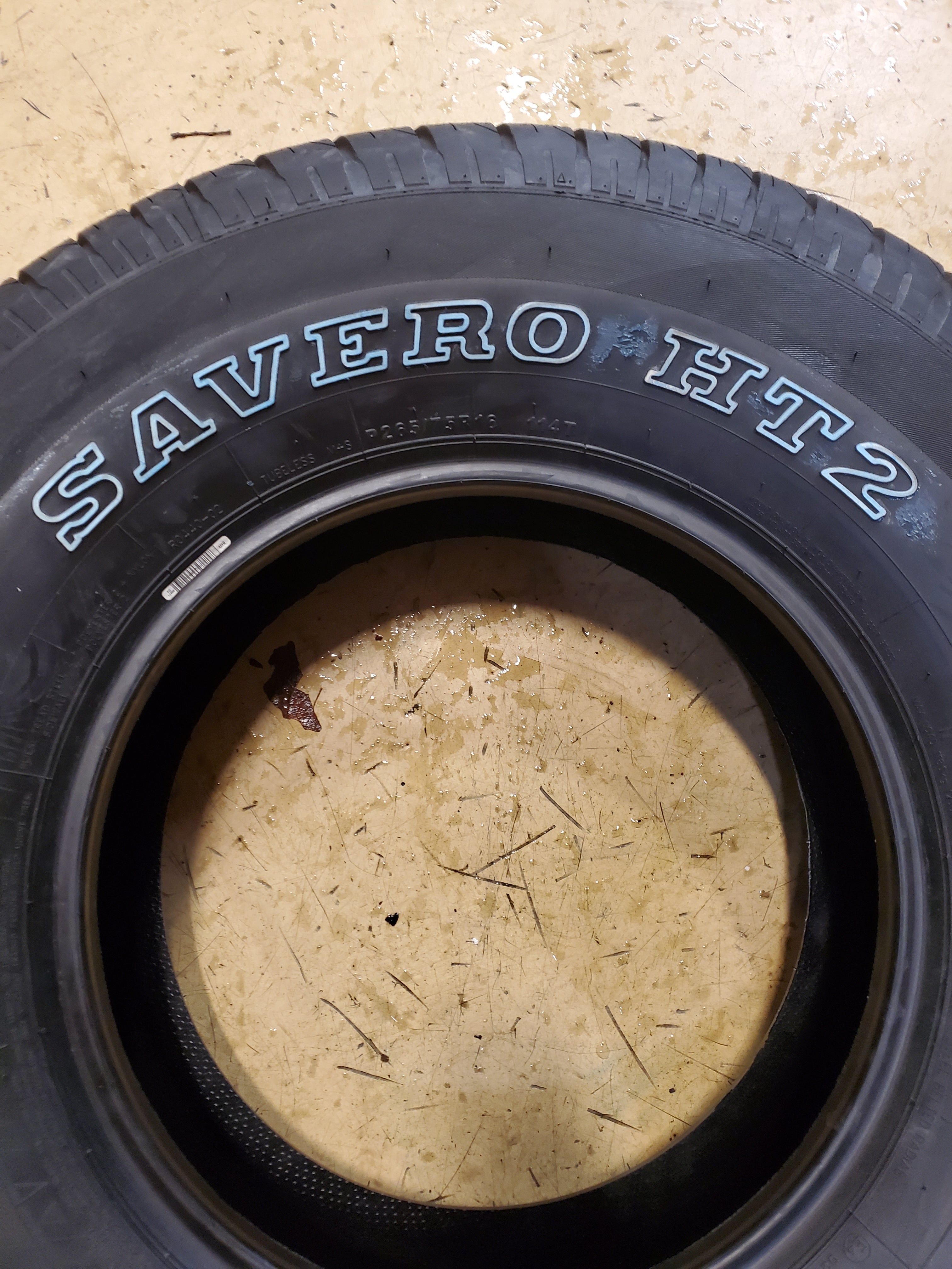 2 GT RADIAL SAVERO HT2 OWL P 265 75 16 114T HIGHWAY TIRE B436