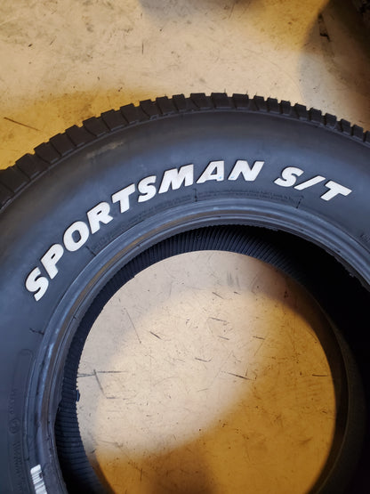 MICKEY THOMPSON SPORTSMAN S/T RWL P 275 60 15 107T ALL SEASON TIRE 321008001