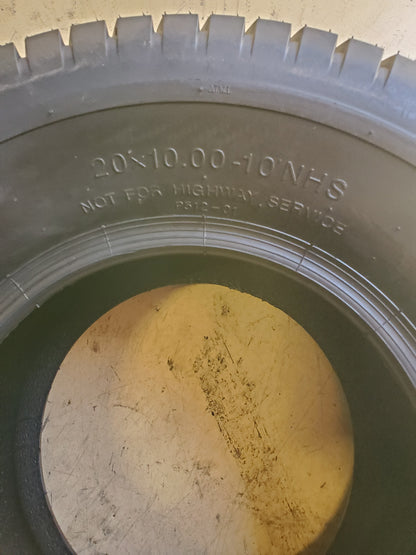 HI-RUN SU05 BSW 20 10 10 4PLY LAWN TIRE WD1140