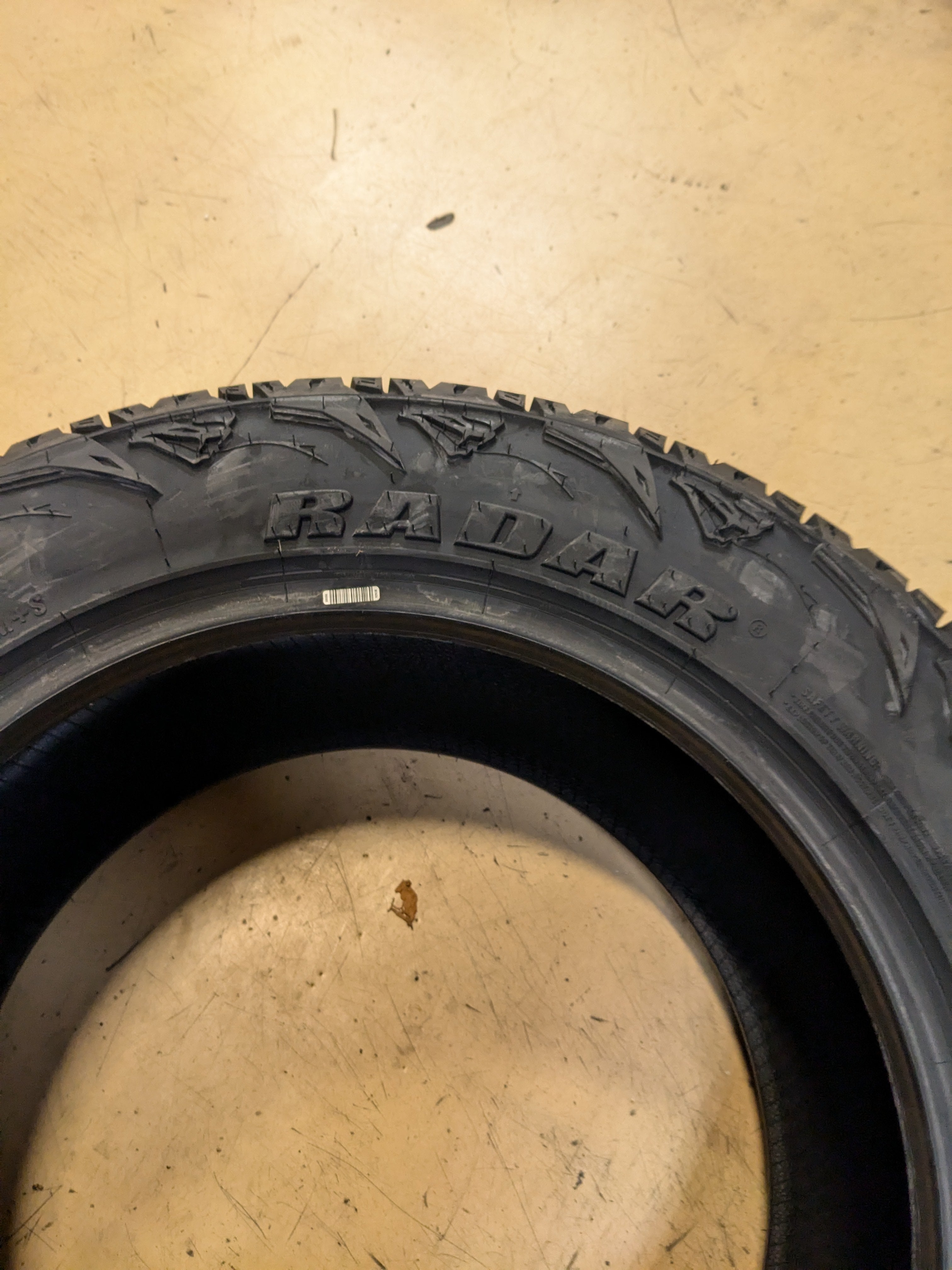 (KSL ONLY) 4 RADAR RENEGADE A/T PRO BSW LT 295 55 20 123/120S LRE 10PLY ALL TERRAIN TIRE RAFDTW0065