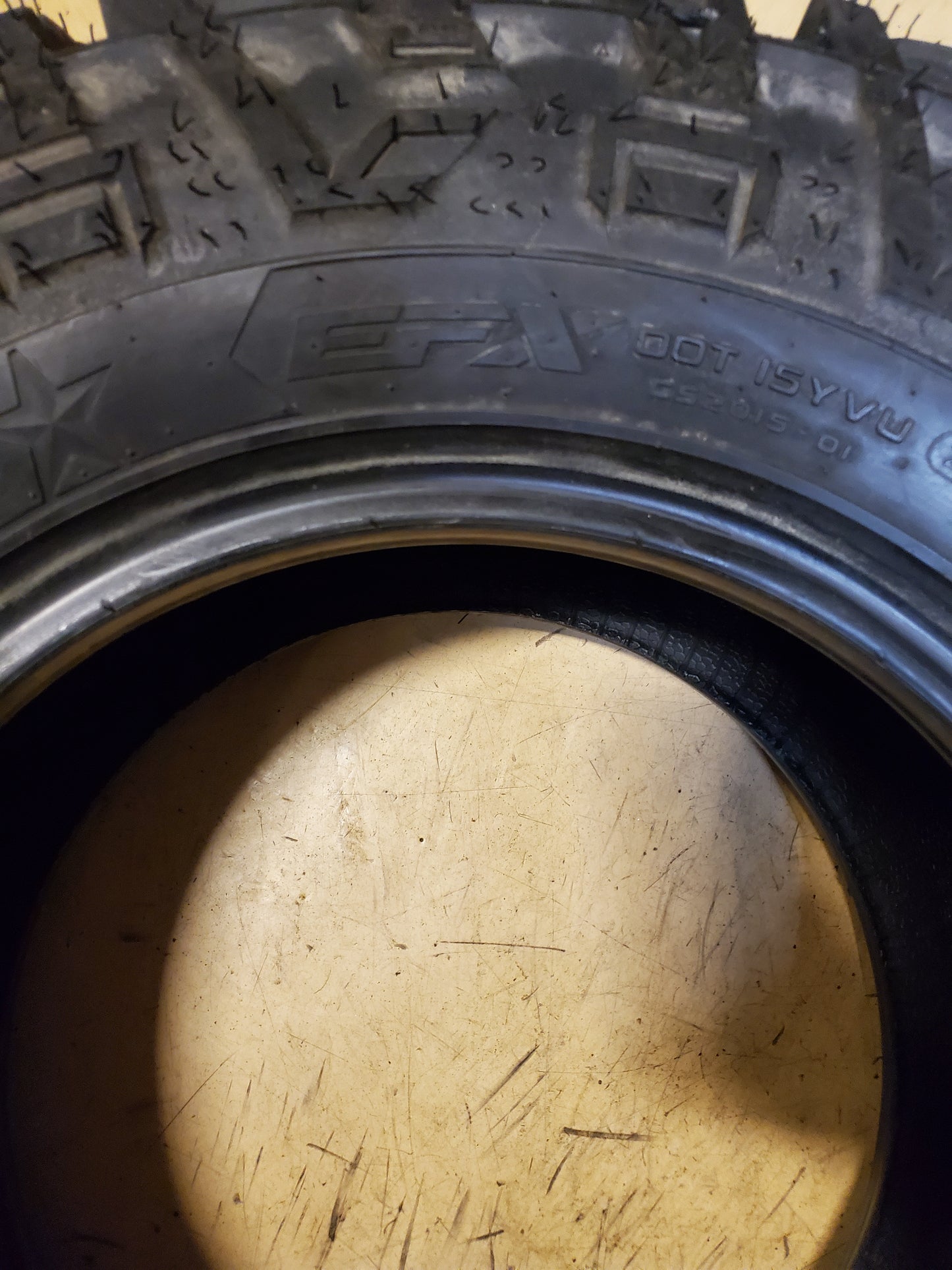NOS EFX MOTOVATOR BSW 27 9.5 14 70G 8PLY ATV/UTV TIRE MV279514