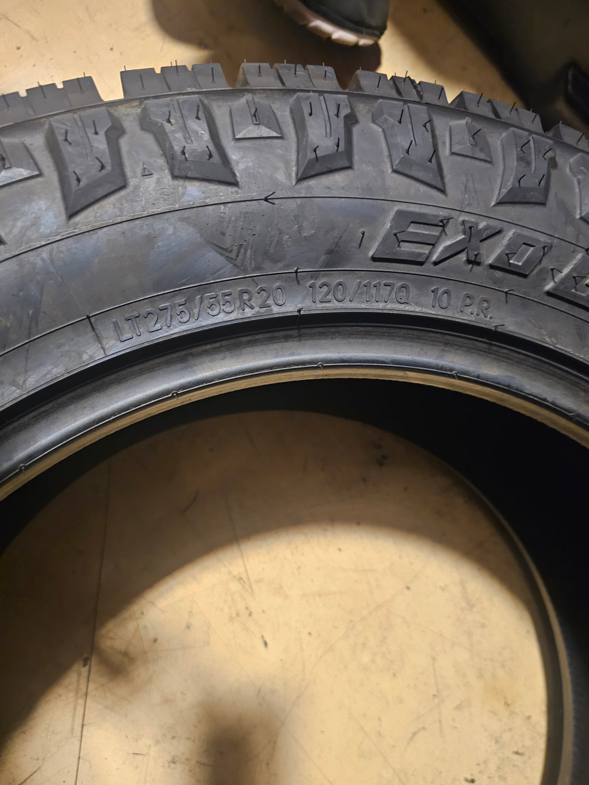 2 NITTO EXO GRAPPLER AWT 275 55 20 120Q  LRE 10PLY ALL TERRAIN TIRES 201320