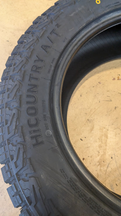 PRINX HICOUNTRY A/T BSW LT 285 60 20 125/122Q 10PLY ALL TERRAIN TIRE 9285250231