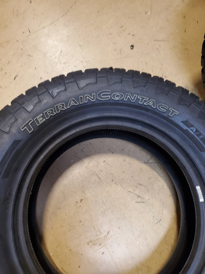 NOS 2 CONTINENTAL TERRAIN CONTACT A/T OWL P 265 70 18 116S TIRE 15506900000