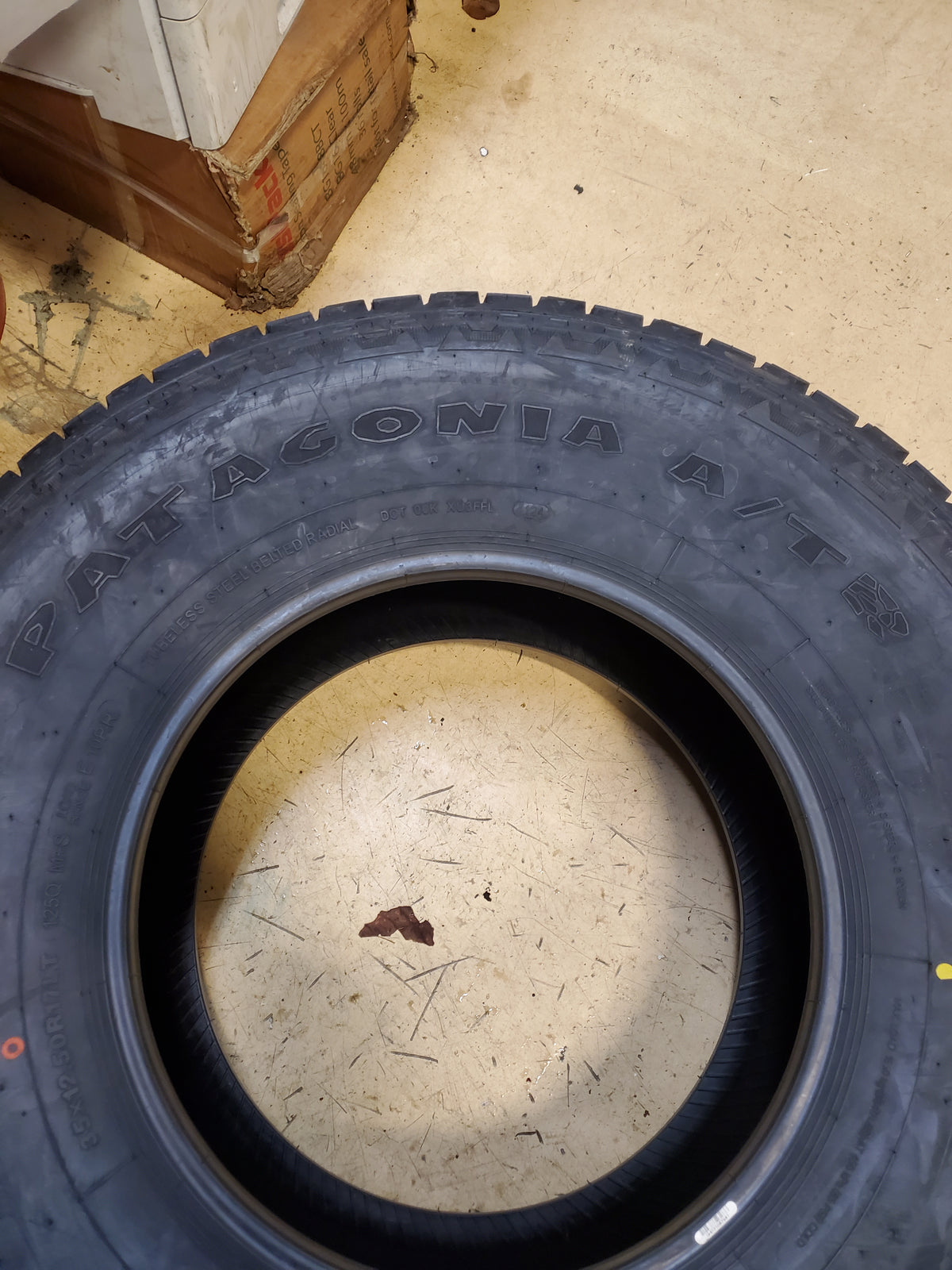 NOS MILESTAR PATAGONIA A/T R BSW LT 35 12.50 17 125Q 10PLY ALL TERRAIN TIRE 22229013