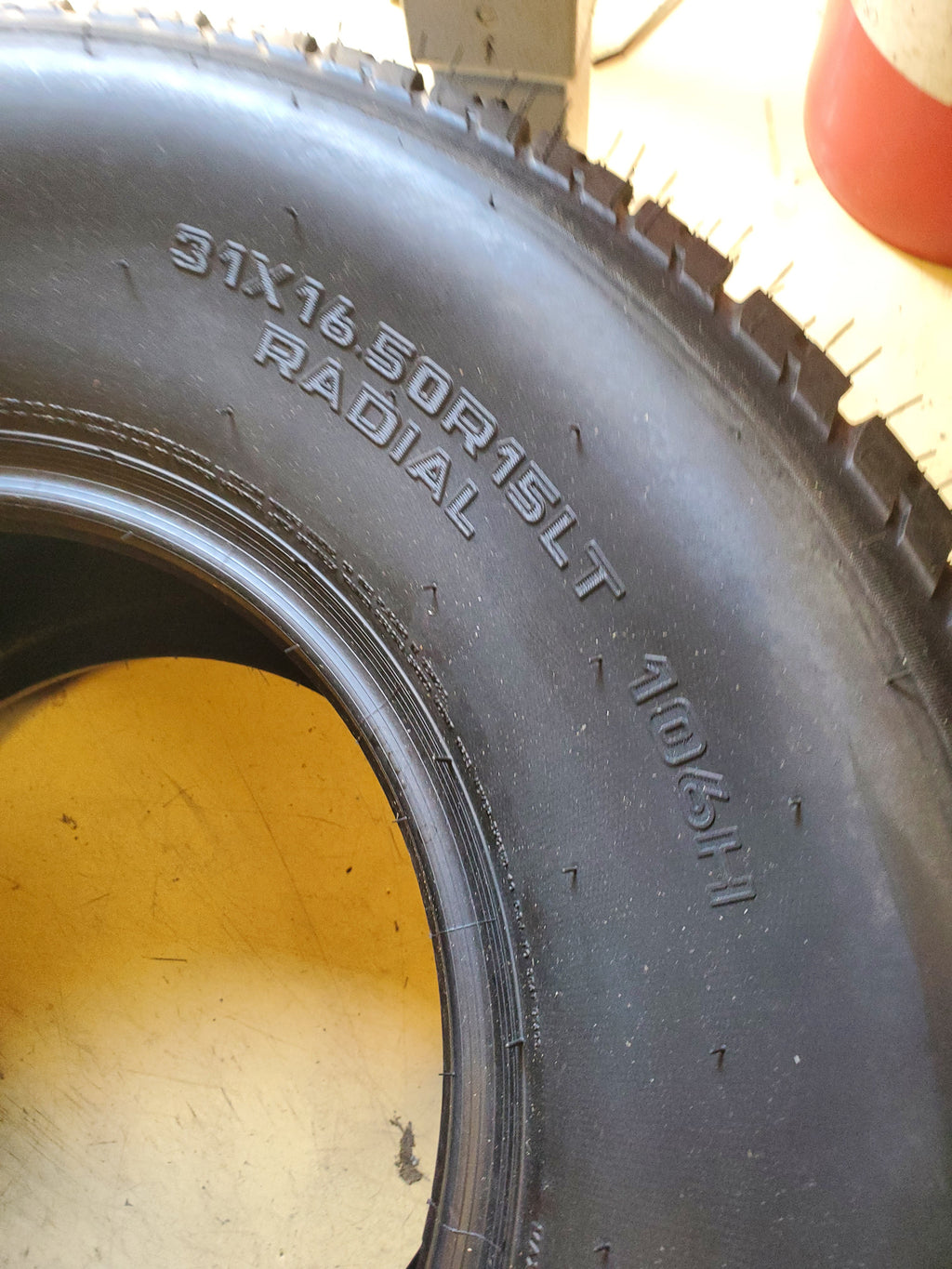 HOOSIER PRO STREET BSW LT 31 16.5 15 106H COMPETITION TIRE 19300