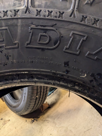 2 INTERCO SUPER SWAMPER BSW LT 35 10.5 17 10PLY MUD TIRE SSR42R