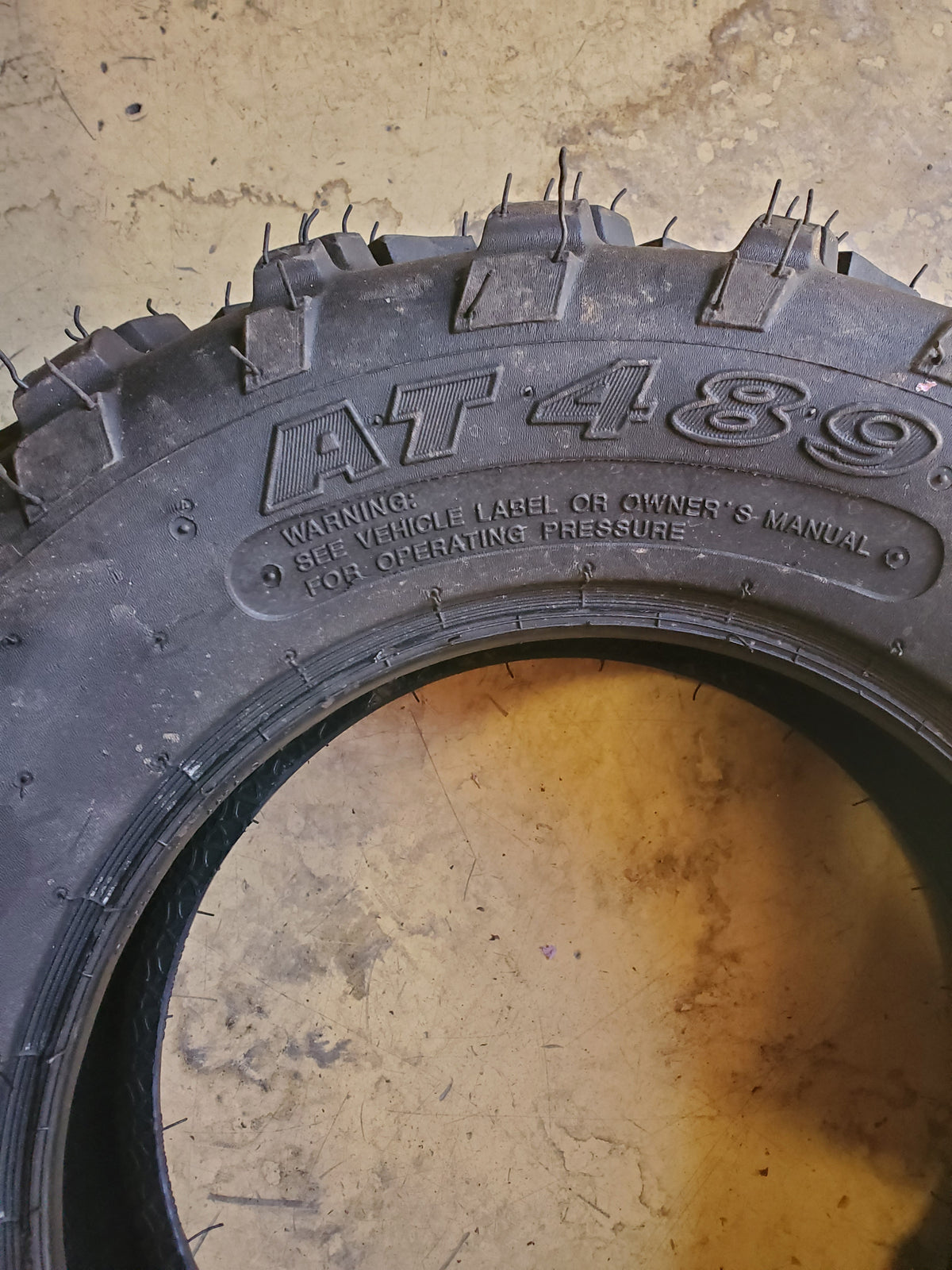 NOS CARLISLE AT489 BSW AT 24 8 12 4PLY ATV/UTV TIRE 6P0819