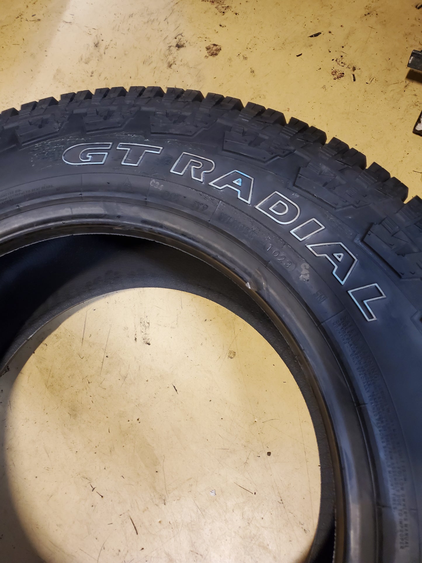 GT RADIAL ADVENTURO ATX RWL LT 35 12.5 20 121R 10PLY ALL TERRAIN TIRE AS163