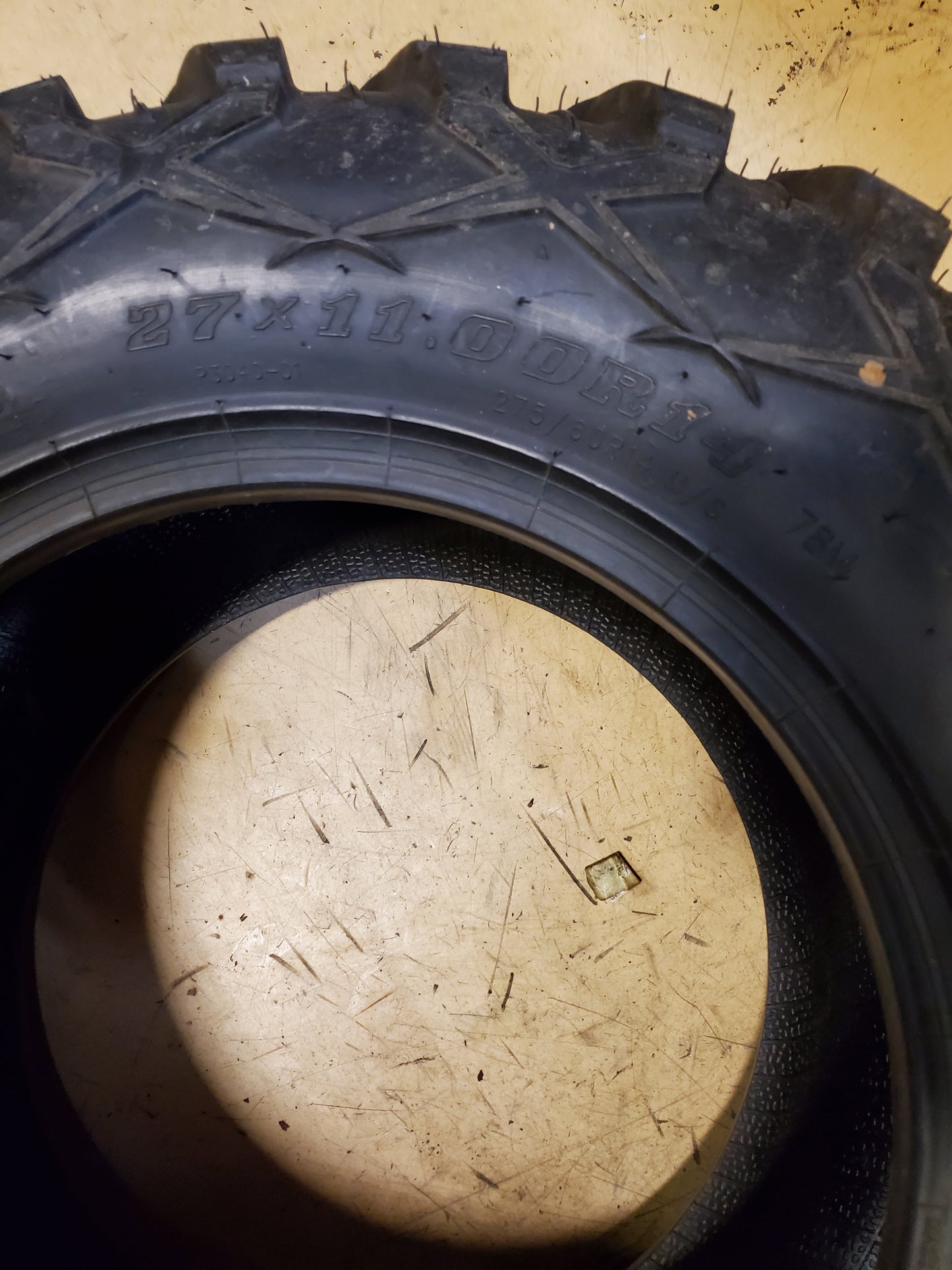 TUSK TERRABITE BSW  27 11 14 78M 8PLY ATV/UTV TIRE 1630210027
