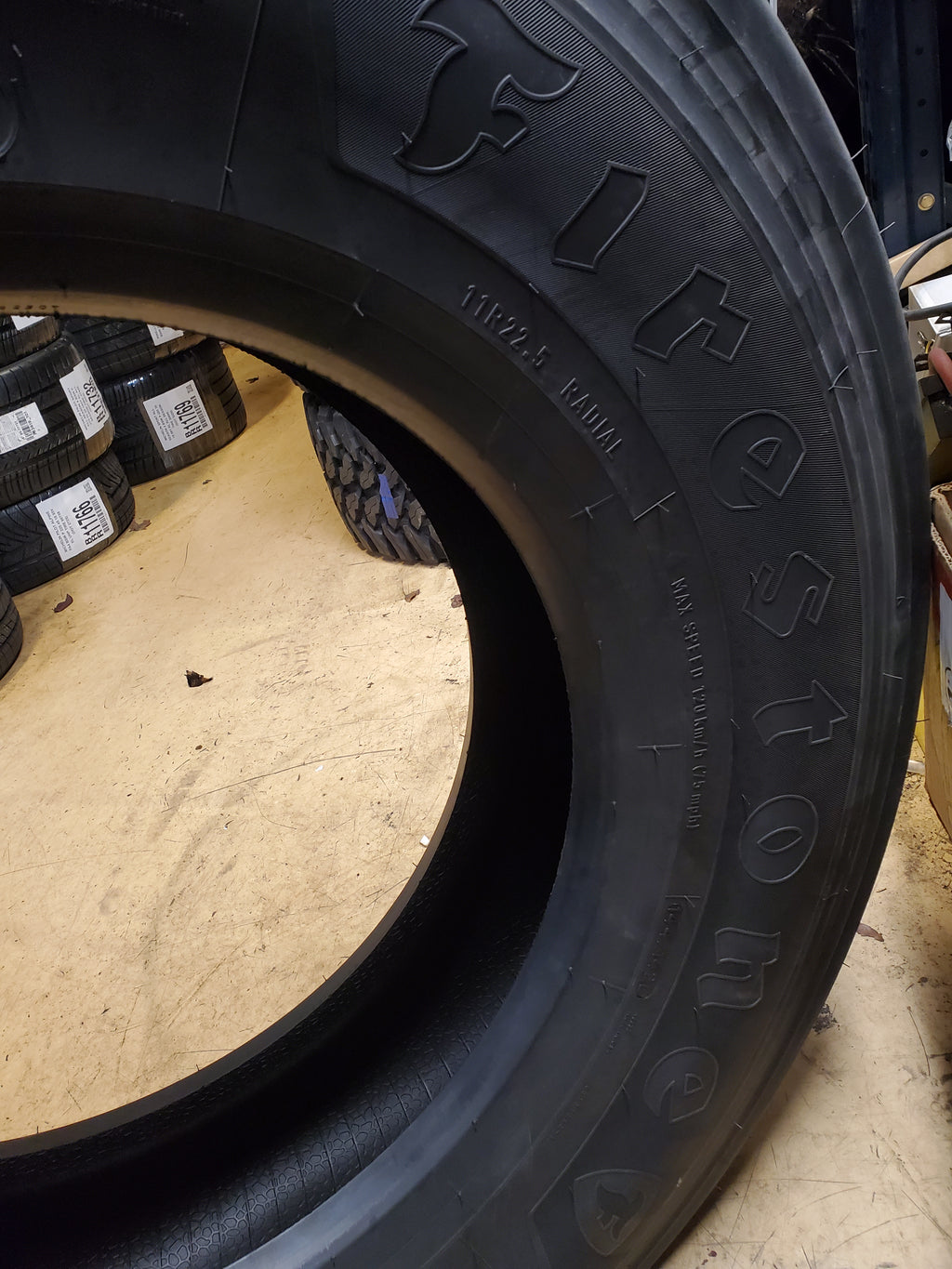 FIRESTONE FS591 BSW  11 22.5 144/142L 14PLY STEER TIRE 238532