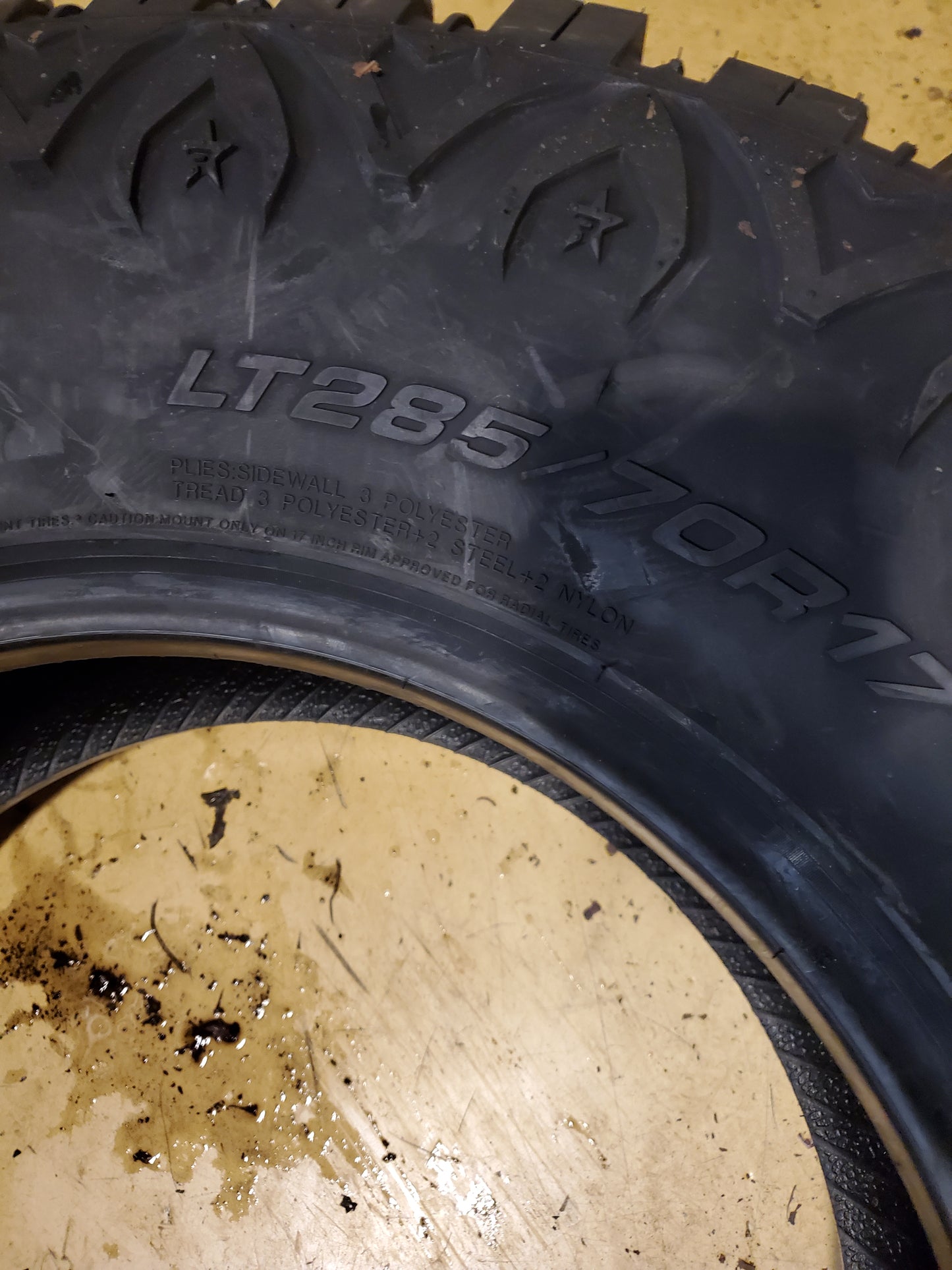 RBP REPULSOR X/T RX BSW LT 285 70 17 121/118Q 10PLY RUGGED TIRE RBPSTXT1770020