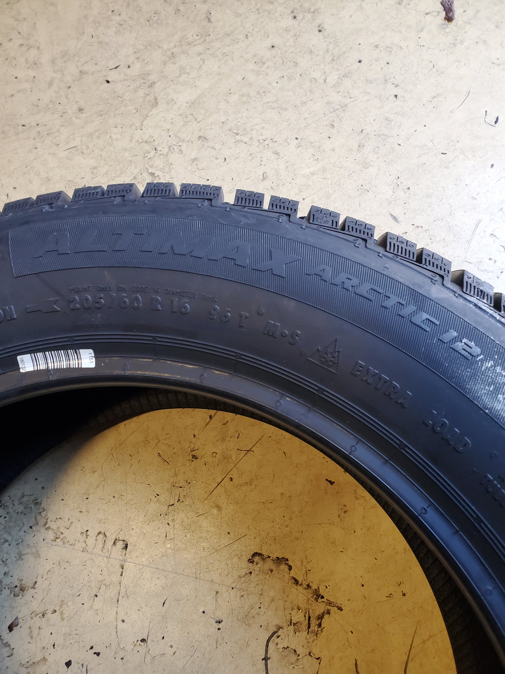 GENERAL ALTIMAX ARCTIC 12 BSW P 205 60 16 96T XL WINTER TIRE 15502790000
